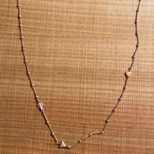 Sterling Silver and Diamond Necklace